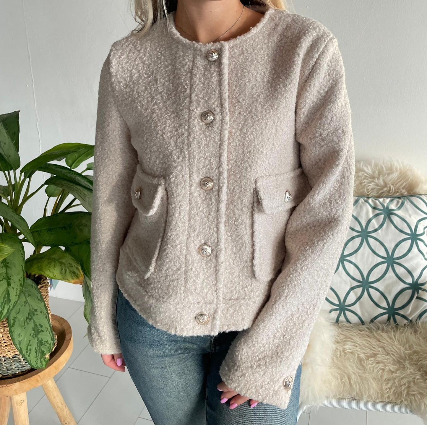 Mila Coat - Blazer met knopen