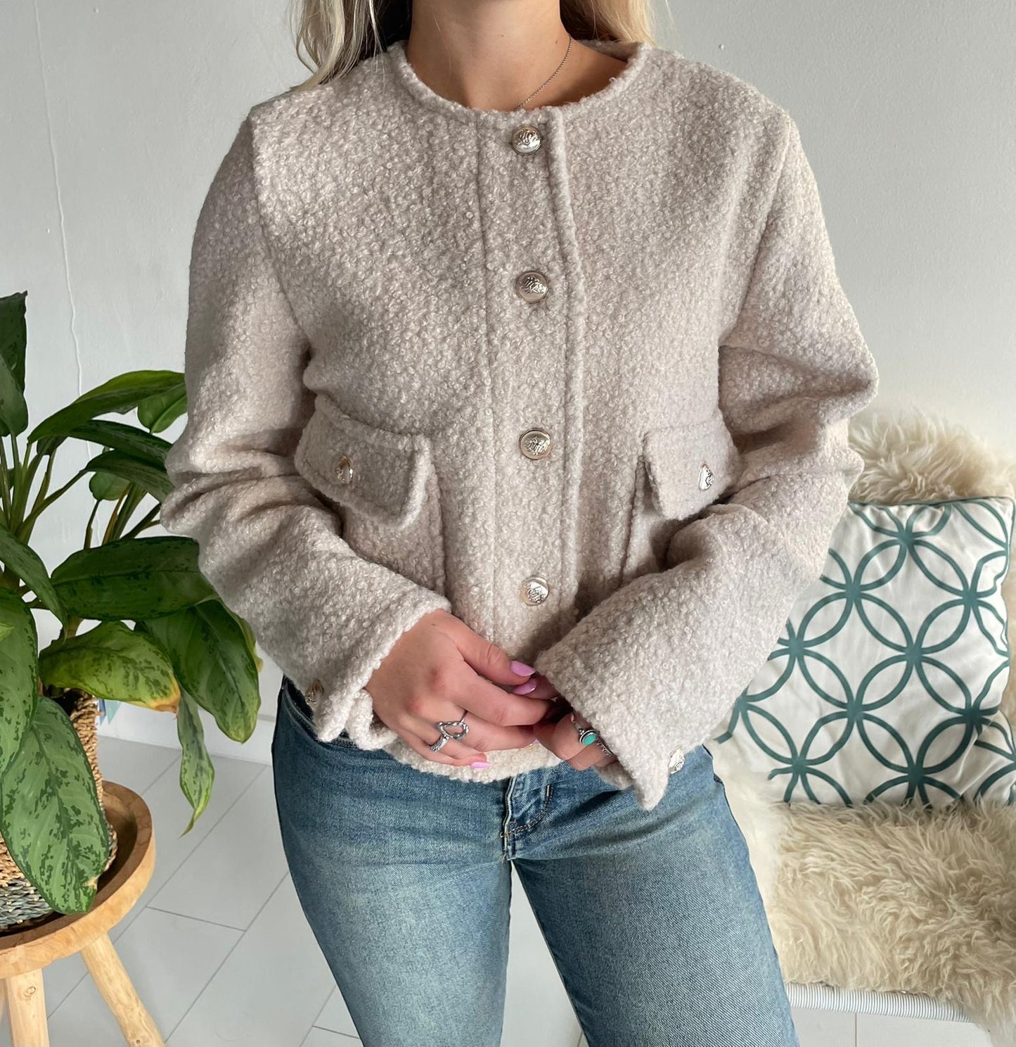 Mila Coat - Blazer met knopen