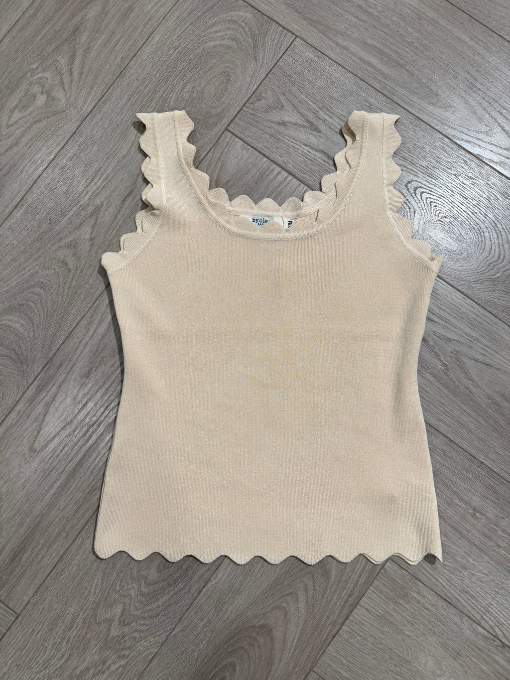 AA3082 Tanktop Beige