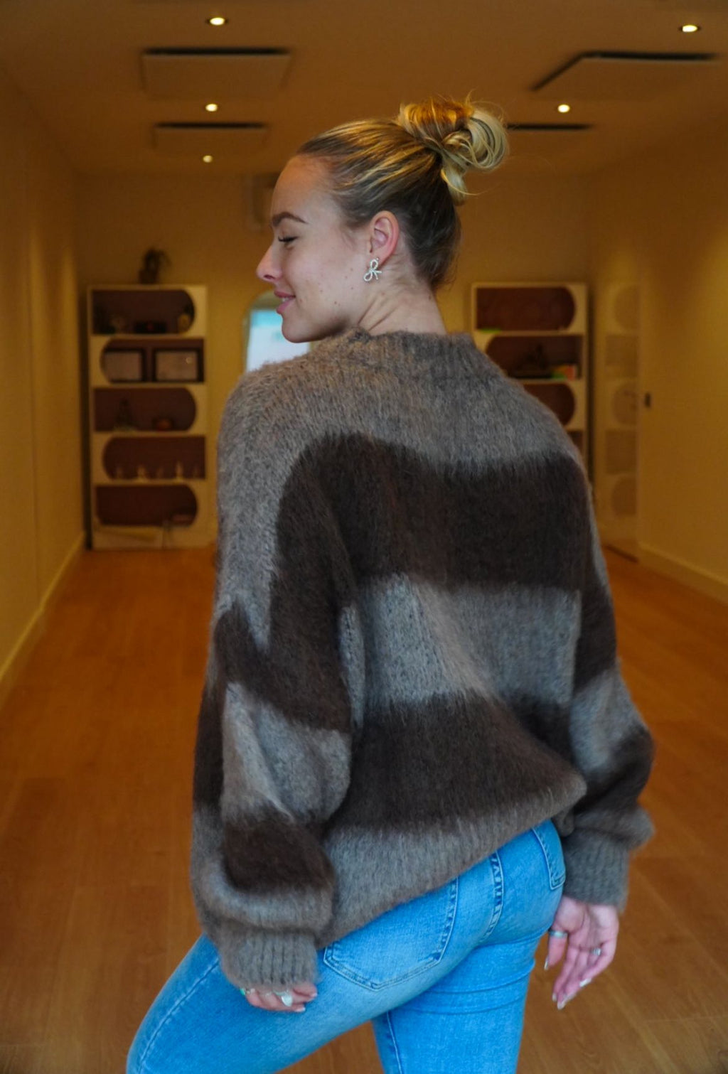 Trui Streepjes Choco